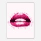 Pink Lips Art Print