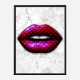LV Red Lips Art Print LV Red Lips Art Print