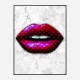 LV Red Lips Art Print LV Red Lips Art Print