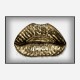 Gucci Gold Lips Wall Art