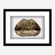 Gucci Gold Lips Wall Art