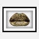 Gucci Gold Lips Wall Art