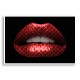 Gucci Red Lips Wall Art