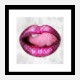 LV Big Tongue Wall Art Print LV Big Tongue Wall Art Print
