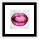 LV Big Tongue Wall Art Print LV Big Tongue Wall Art Print