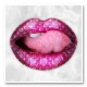 LV Big Tongue Wall Art Print LV Big Tongue Wall Art Print