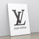LV Logo Black & White Wall Art LV Logo Black & White Wall Art