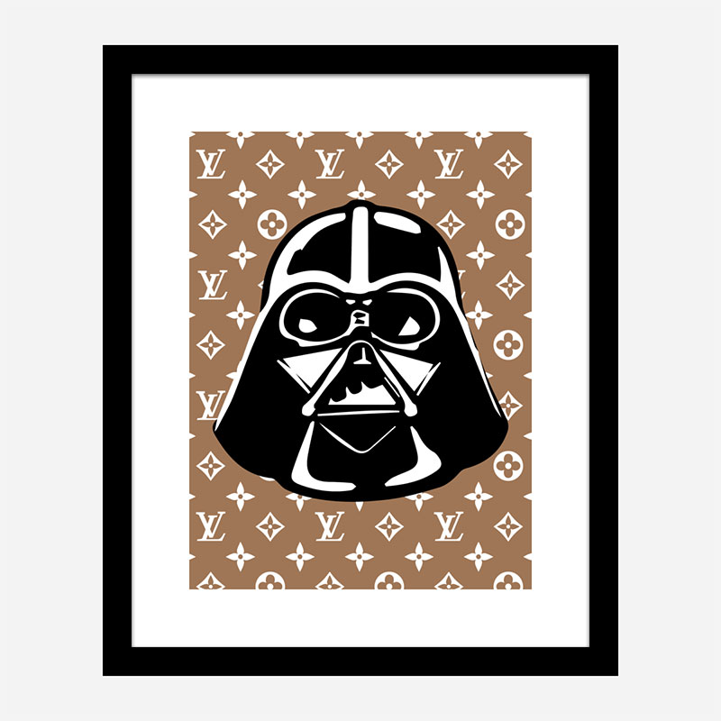 Darth Vader LV Brown Wall Art Darth Vader LV Brown Wall Art