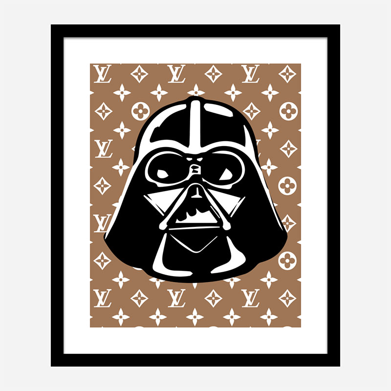 Darth Vader LV Brown Wall Art Darth Vader LV Brown Wall Art