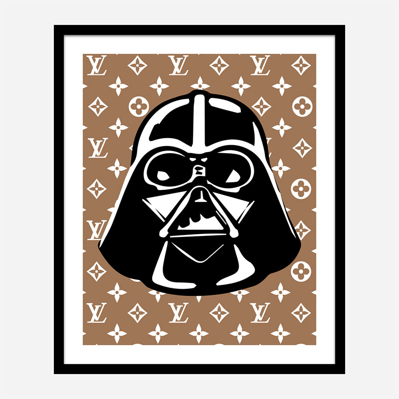 Darth Vader LV Brown Wall Art Darth Vader LV Brown Wall Art