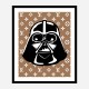 Darth Vader LV Brown Wall Art Darth Vader LV Brown Wall Art