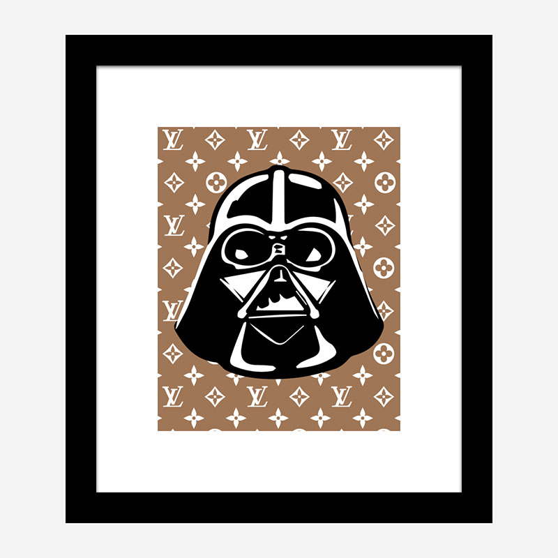 Darth Vader LV Brown Wall Art Darth Vader LV Brown Wall Art