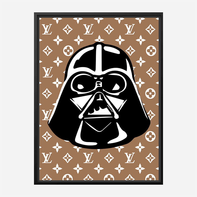 Darth Vader LV Brown Wall Art Darth Vader LV Brown Wall Art