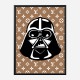 Darth Vader LV Brown Wall Art Darth Vader LV Brown Wall Art