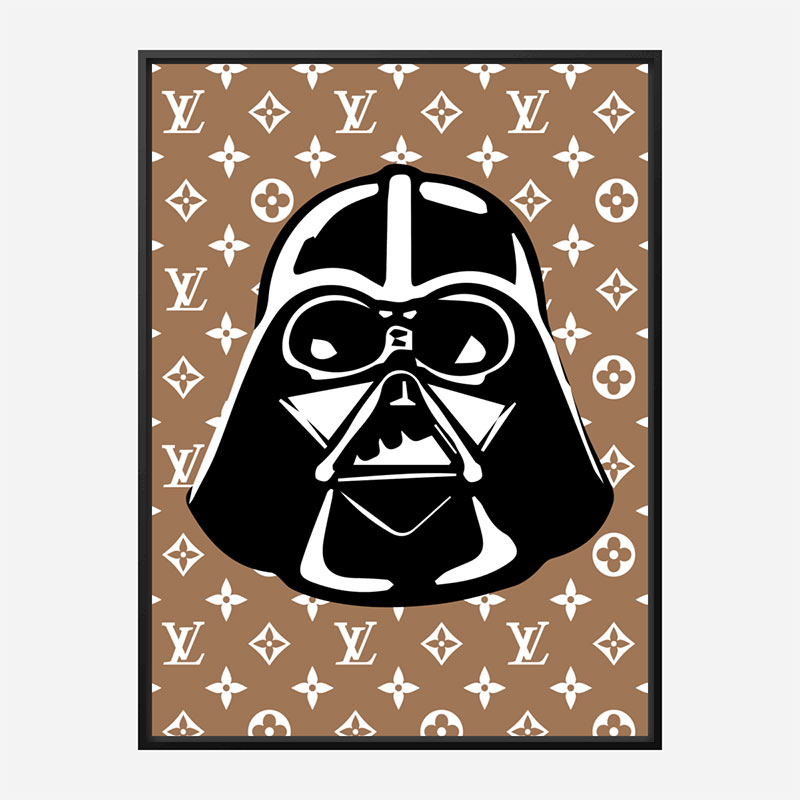 Darth Vader LV Brown Wall Art Darth Vader LV Brown Wall Art