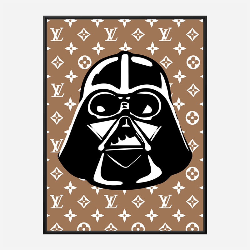 Darth Vader LV Brown Wall Art Darth Vader LV Brown Wall Art