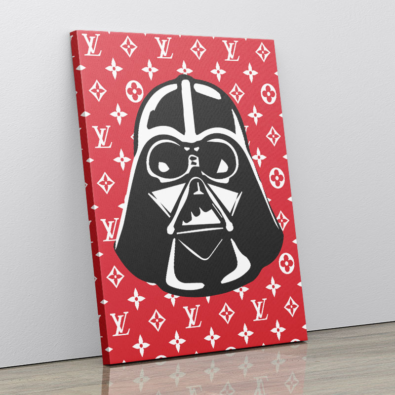 Darth Vader LV Red Wall Art Darth Vader LV Red Wall Art