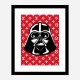 Darth Vader LV Red Wall Art Darth Vader LV Red Wall Art