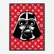 Darth Vader LV Red Wall Art Darth Vader LV Red Wall Art
