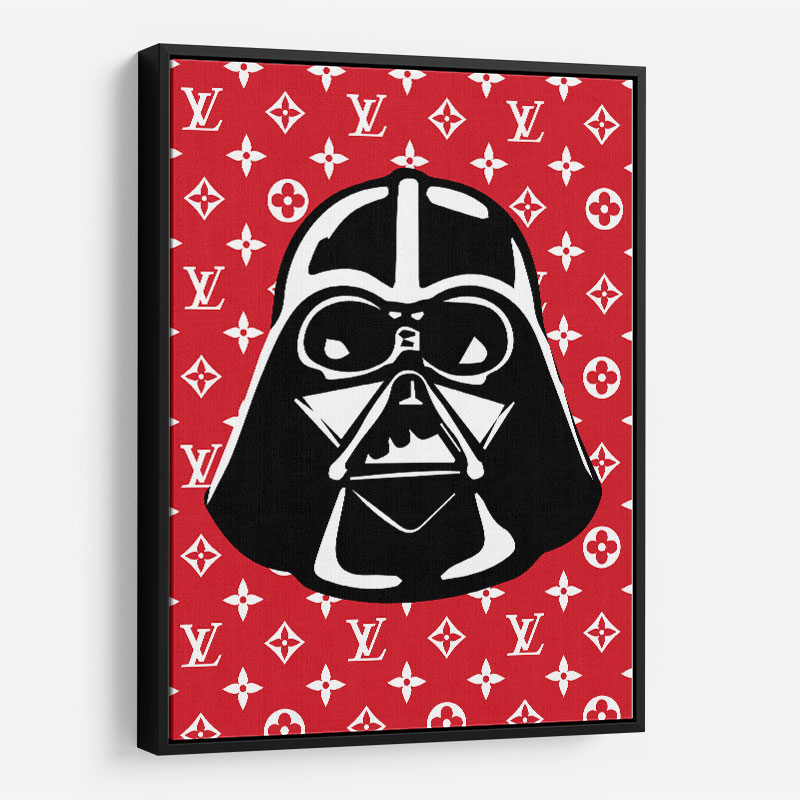 Darth Vader LV Red Wall Art Darth Vader LV Red Wall Art