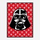 Darth Vader LV Red Wall Art Darth Vader LV Red Wall Art