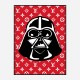 Darth Vader LV Red Wall Art Darth Vader LV Red Wall Art
