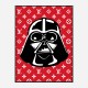 Darth Vader LV Red Wall Art Darth Vader LV Red Wall Art