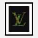 LV Color Explosion Art Print LV Color Explosion Art Print