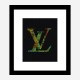 LV Color Explosion Art Print LV Color Explosion Art Print