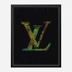 LV Color Explosion Art Print LV Color Explosion Art Print