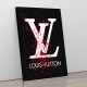 LV Red Splatter Art Print LV Red Splatter Art Print