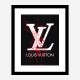 LV Red Splatter Art Print LV Red Splatter Art Print