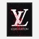LV Red Splatter Art Print LV Red Splatter Art Print