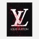 LV Red Splatter Art Print LV Red Splatter Art Print