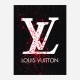 LV Red Splatter Art Print LV Red Splatter Art Print