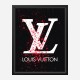 LV Red Splatter Art Print LV Red Splatter Art Print