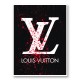 LV Red Splatter Art Print LV Red Splatter Art Print