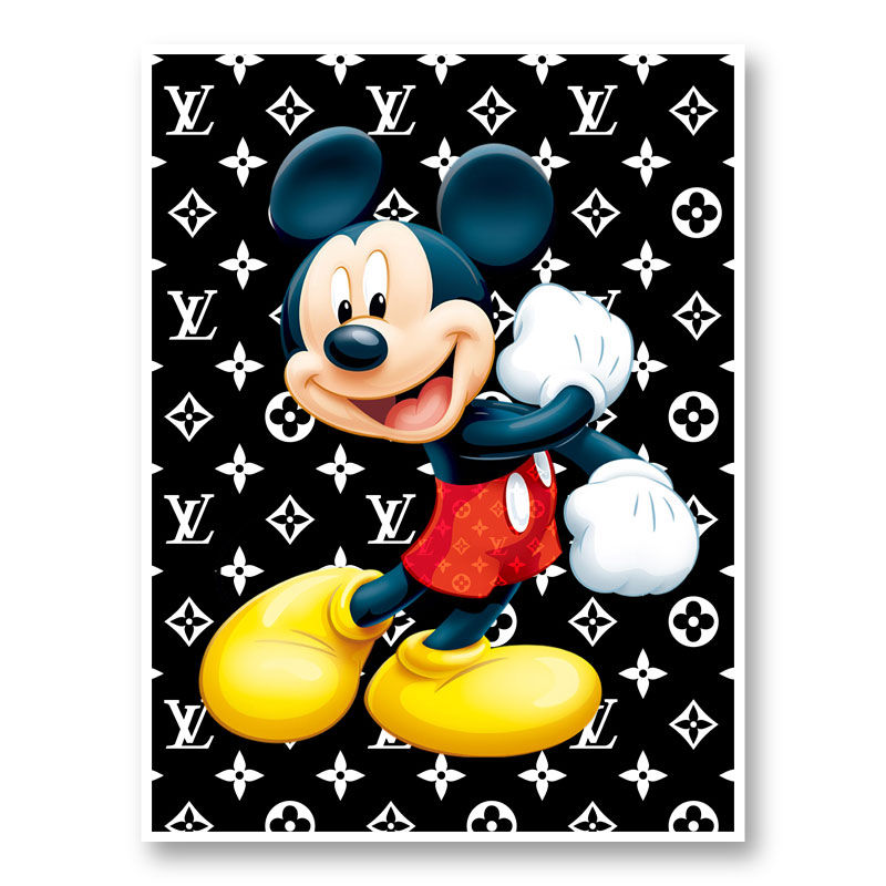 LV Mickey Art Print LV Mickey Art Print