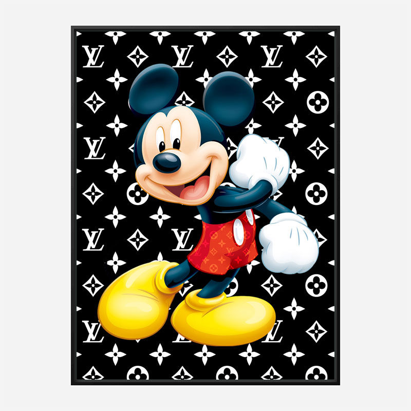 LV Mickey Art Print LV Mickey Art Print