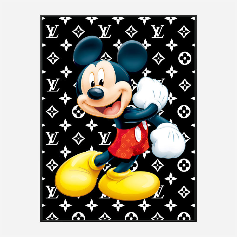LV Mickey Art Print LV Mickey Art Print