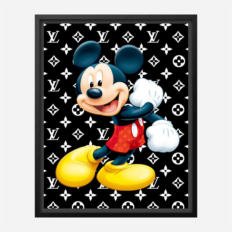 LV Mickey Art Print LV Mickey Art Print