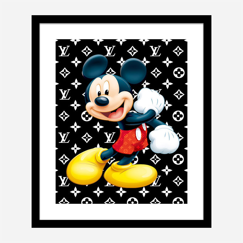 LV Mickey Art Print LV Mickey Art Print