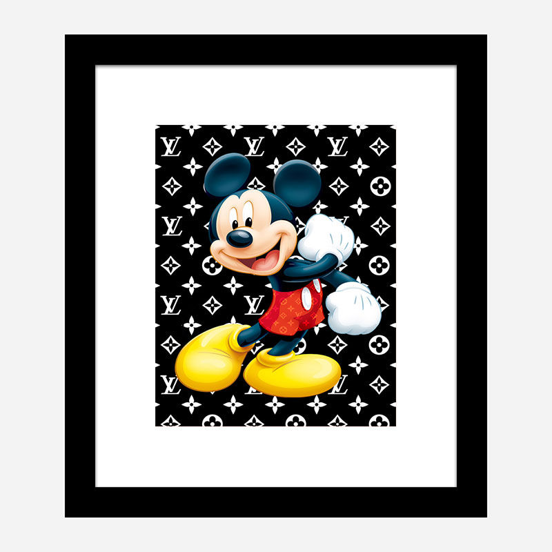 LV Mickey Art Print LV Mickey Art Print
