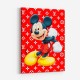 LV Mickey Red Art Print LV Mickey Red Art Print