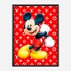 LV Mickey Red Art Print LV Mickey Red Art Print
