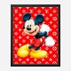 LV Mickey Red Art Print LV Mickey Red Art Print