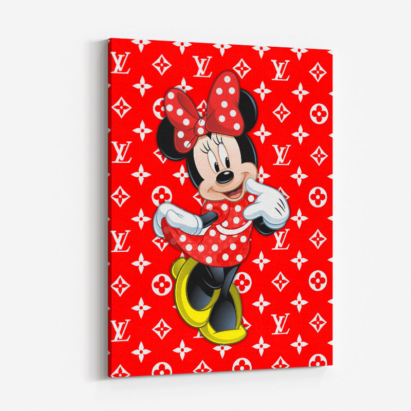 LV Minnie Red Art Print LV Minnie Red Art Print