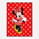 LV Minnie Red Art Print LV Minnie Red Art Print
