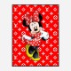 LV Minnie Red Art Print LV Minnie Red Art Print
