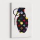 LV Black Grenade Wall Art LV Black Grenade Wall Art